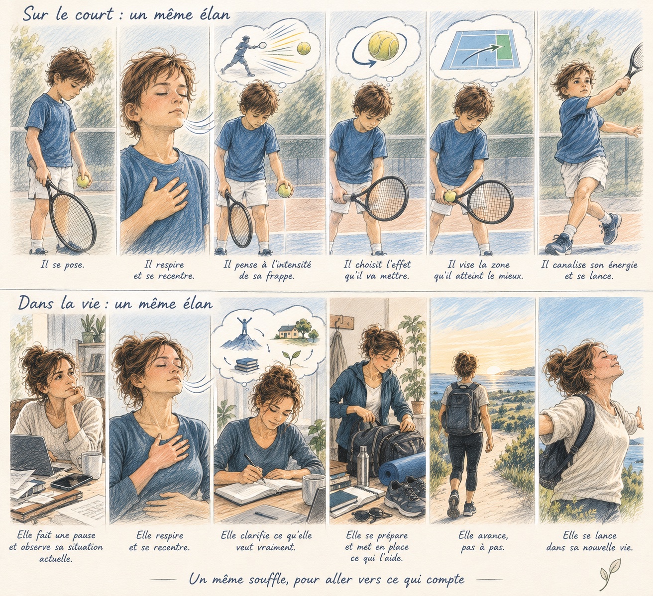 Préparation mentale et respiration consciente ⭐️ — illustration 1